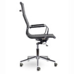 Кресло офисное BRABIX PREMIUM "Intense EX-531", экокожа, хром, черное, 532540 — арт. SAMSON-532540