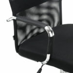 Кресло офисное BRABIX "Fit EX-514", с подголовником, хром, черное, 531949 — арт. SAMSON-531949
