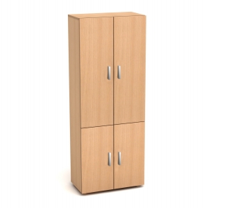 К3 Канц Шкаф высокий закрытый (700х350х1830) (ШК31+ДК36х2+ДК32х2) (К3-кан) — арт. К3