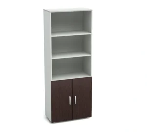 К1 Канц Шкаф 3-открытые полки (700х350х1830) (ШК31+ДК32х2) (К1-кан) — арт. MONOLIT-P-653451302403