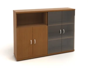 КЭ102 Шкаф низкий (КЭ19*2+КЭ31+КЭ22*2+БСКТ410*2+ФС03*2) (1704*424*1274) Эталон (КЭ102) — арт. MONOLIT-P-7C28F5FA8A80