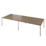 Стол на м/к 60х30 (3600х1435х750) Дублин металл (ДРП53-4) — арт. MONOLIT-P-1CBF4ECE52C9