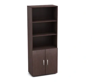 К1 Канц Шкаф 3-открытые полки (700х350х1830) (ШК31+ДК32х2) (К1-кан) — арт. MONOLIT-P-653451302403