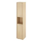 КЦ34(Акация лорка31) Колонка 1 открытая полка 371х338х1845 (КЦ15+КЦ17*2)