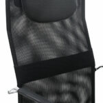 Кресло офисное BRABIX "Fit EX-514", с подголовником, хром, черное, 531949 — арт. SAMSON-531949