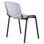 Стул STAFF "Iso Plast CF-009", черный каркас, пластик серый, 532570 — арт. SAMSON-532570