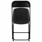Стул складной BRABIX "Golf CF-002", черный каркас, пластик черный, 531563 — арт. SAMSON-531563