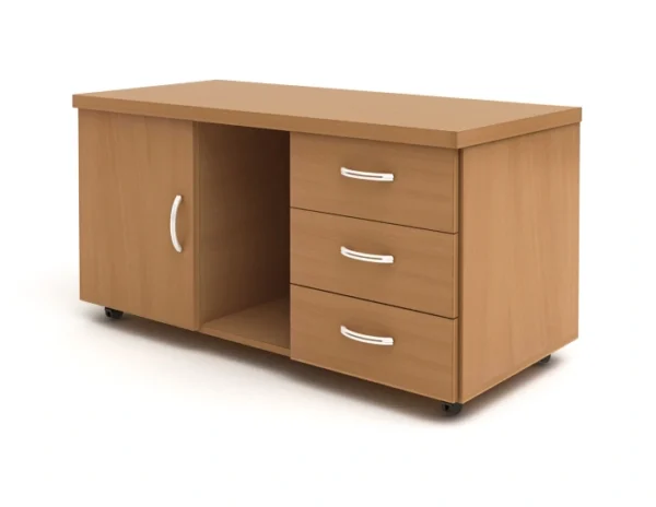 Тумба выкатная широкая 1100х520х570 Эталон (КЭ14) — арт. MONOLIT-P-CC412BFF1139