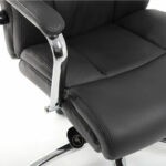 Кресло из натуральной кожи BRABIX PREMIUM "Phaeton EX-502", хром, черное, 530882 — арт. SAMSON-530882