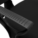 Кресло BRABIX "Prestige Ergo MG-311", регулируемая эргономичная спинка, ткань, черное, 531872 — арт. SAMSON-531872