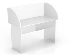 Боковины экранов с радиусом 600х420х16 (2шт) Канц (ЭК14) — арт. MONOLIT-P-F0FA40ABBB43