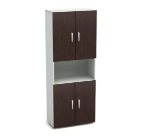 К4 Канц Шкаф высокий одна открполка (700х350х1830) (ШК31+ДК32х4) (К4-кан) — арт. MONOLIT-P-85B0F7383999