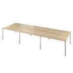 Стол на м/к 60х30 (4200х1435х750) Дублин металл (ДРП55-6) — арт. MONOLIT-P-BD24D01360C6