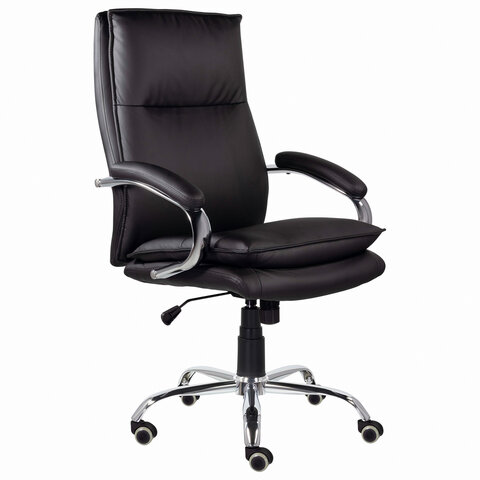Кресло офисное BRABIX PREMIUM "Cuba EX-542", экокожа, черное, 532549 — арт. SAMSON-532549