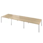 Стол на м/к 60х30 (4800х1435х750) Дублин металл (ДРП56-6) — арт. MONOLIT-P-2EDB763F54E7