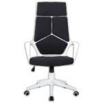Кресло офисное BRABIX PREMIUM "Prime EX-515", пластик белый, ткань, черное, 531812 — арт. SAMSON-531812
