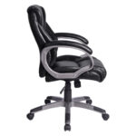 Кресло офисное BRABIX "Eldorado EX-504", экокожа, черное, 530874 — арт. SAMSON-530874