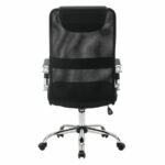 Кресло офисное BRABIX "Fit EX-514", с подголовником, хром, черное, 531949 — арт. SAMSON-531949