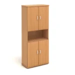 КЭ60 Шкаф высокий (КЭ17+КЭ27+КЭ22*4) (854*424*2066) — КЭ60.101 — бук101