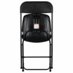 Стул складной BRABIX "Golf CF-002", черный каркас, пластик черный, 531563 — арт. SAMSON-531563