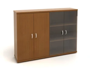 КЭ103 Шкаф низкий (КЭ19*2+КЭ31+КЭ23*2+БСКТ410*2+ФС03*2) (1704*424*1274) Эталон (КЭ103) — арт. MONOLIT-P-6F7433A99DF4