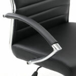 Кресло офисное BRABIX "Style EX-528", экокожа, хром, черное, 531947 — арт. SAMSON-531947