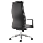 Кресло офисное BRABIX PREMIUM "Jazz EX-757", синхромеханизм, алюминий, экокожа, черное, 532489 — арт. SAMSON-532489