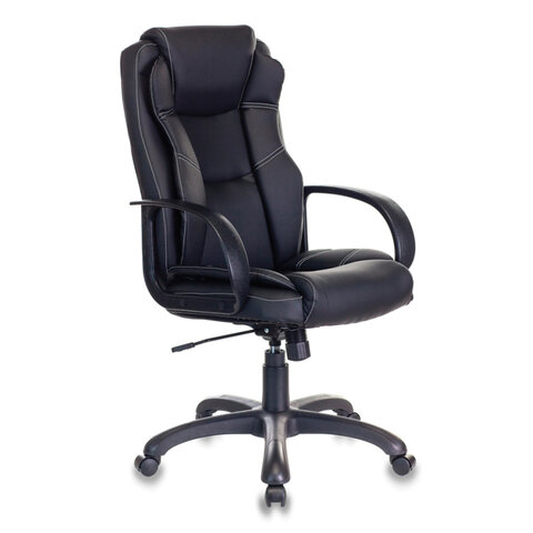 Кресло офисное CH-839/BLACK, экокожа, черное — арт. SAMSON-531953
