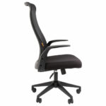 Кресло офисное Chairman CH 573, сетка/ткань, черное, 7134740 — арт. SAMSON-533220
