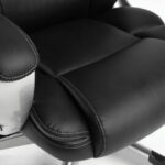 Кресло офисное BRABIX PREMIUM "Rest EX-555", пружинный блок, экокожа, черное, 531938 — арт. SAMSON-531938