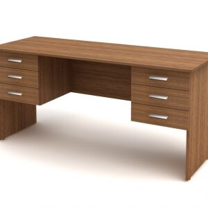 Стол 2-тумбовый 6 ящиков (1600х600х750) Канц (СК28) — арт. MONOLIT-P-712E49426882