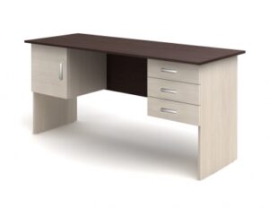 Стол 2-тумбовый (3 ящика+дверка) (1600х600х750) Канц (СК29) — арт. СК29