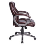 Кресло офисное BRABIX "Eldorado EX-504", экокожа, коричневое, 530875 — арт. SAMSON-530875