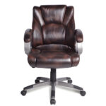 Кресло офисное BRABIX "Eldorado EX-504", экокожа, коричневое, 530875 — арт. SAMSON-530875