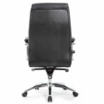 Кресло из натуральной кожи BRABIX PREMIUM "Phaeton EX-502", хром, черное, 530882 — арт. SAMSON-530882