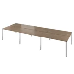 Стол на м/к 60х30 (4200х1435х750) Дублин металл (ДРП55-6) — арт. MONOLIT-P-BD24D01360C6