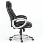 Кресло офисное BRABIX PREMIUM "Grand EX-501", рециклированная кожа, черное, 531950 — арт. SAMSON-531950