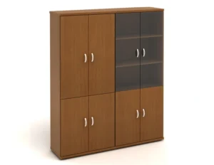КЭ109 Шкаф высокий (КЭ17*2+КЭ31+КЭ22*4+КЭ23*2+БСКТ410*2+ФС03*2) (1704*424*2066) Эталон (КЭ109) — арт. MONOLIT-P-E77628F8DB16