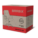 Кресло BRABIX "Forex EX-529", экокожа, разборное пятилучие, черное, 532980 — арт. SAMSON-532980