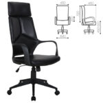 Кресло офисное BRABIX PREMIUM "Prime EX-515", экокожа, черное, 531569 — арт. SAMSON-531569