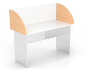 Боковины экранов с радиусом 600х420х16 (2шт) Канц (ЭК14) — арт. MONOLIT-P-F0FA40ABBB43