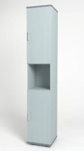 КМ10 Монолит (КМ45+ДМ41х2) Шкаф узкий 374х390х2046 (КМ10) — арт. MONOLIT-P-FCFA7CEBA385