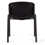 Стул STAFF "Iso Plast CF-009", черный каркас, пластик черный, 532569 — арт. SAMSON-532569