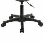 Кресло стул BRABIX "Eames MG-310 PL", пластик черный, экокожа черная, 532927 — арт. SAMSON-532927