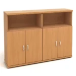 КЭ58 Шкаф низкий (КЭ19*2+КЭ31+КЭ22*4) (1704*424*1274) — КЭ58.101 — бук101