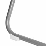 Стулья складные BRABIX "Golf Lite CF-017", КОМПЛЕКТ 4 шт., серебристый каркас, пластик, белый, 533035 — арт. SAMSON-533035
