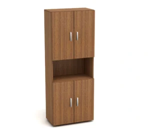 К4 Канц Шкаф высокий одна открполка (700х350х1830) (ШК31+ДК32х4) (К4-кан) — арт. MONOLIT-P-85B0F7383999