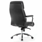 Кресло из натуральной кожи BRABIX PREMIUM "Phaeton EX-502", хром, черное, 530882 — арт. SAMSON-530882