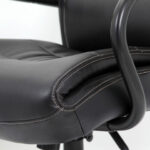 Кресло офисное BRABIX PREMIUM "Heavy Duty HD-004", НАГРУЗКА до 200 кг, экокожа, черное, 531942 — арт. SAMSON-531942