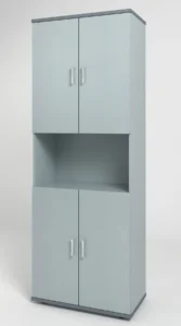 КМ6 Монолит (ШМ44+ДМ41*4) Шкаф высокий 744х390х2046 (КМ6) — арт. MONOLIT-P-70B40FD801E8